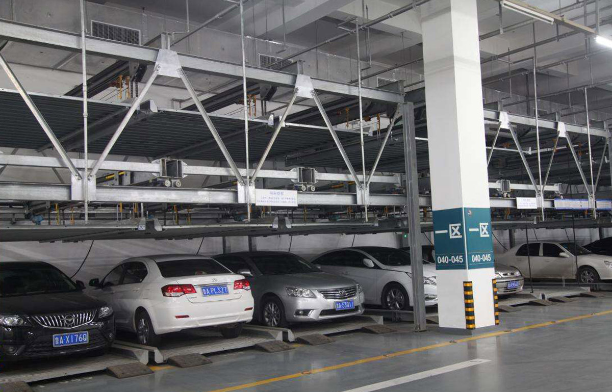 隆安县机械式立体车库载车板结构