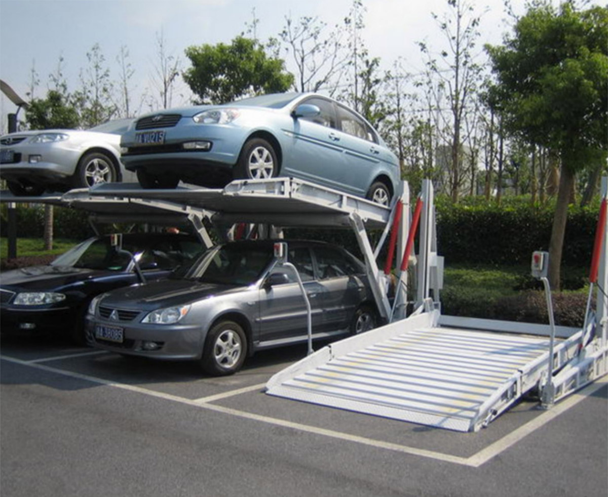 江城区PJS俯仰简易式立体停车设备