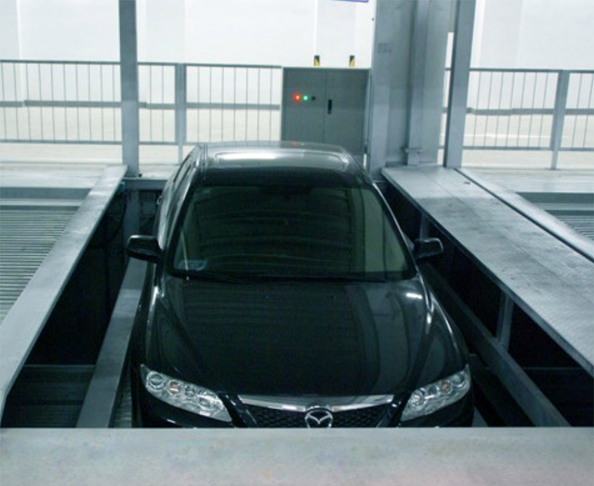 海南省PSH2-D1负一正一地坑二层升降横移立体停车设备