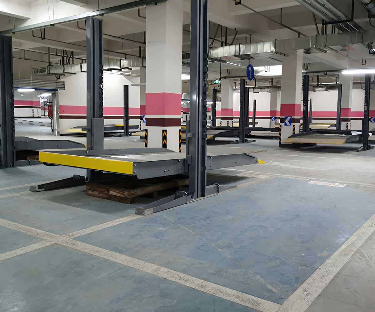 四柱升降横移机械立体车库标准选择与安装要点