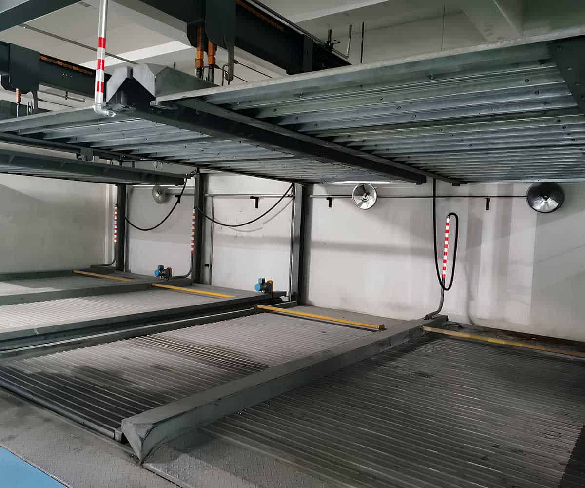 2柱机械式立体车库的环境要求