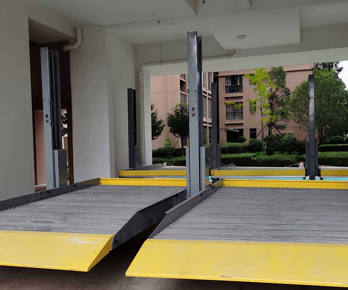 PJS机械式停车设备超出限高的处理与应对措施